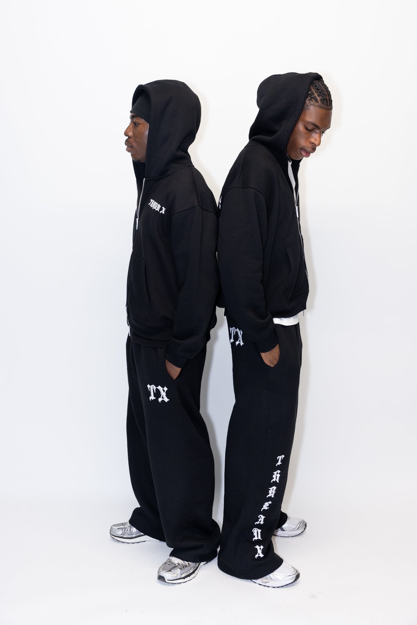 Men's X Hoodie — Black